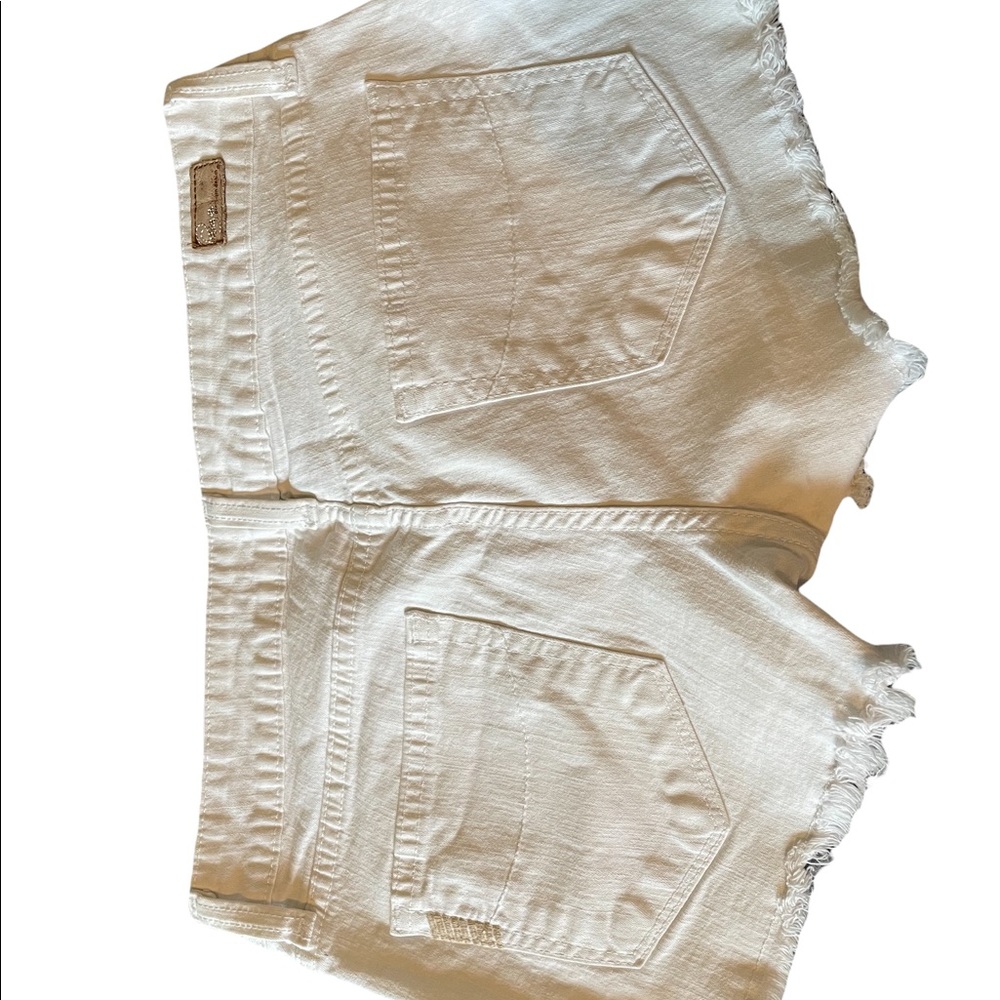 Paige Low Rise Short White Shorts